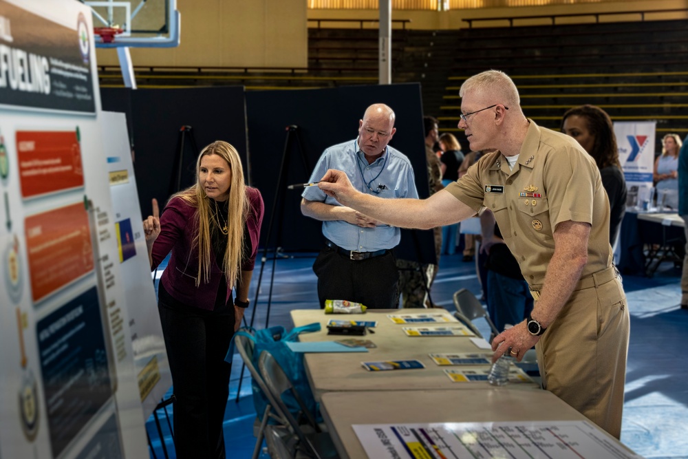 JBPH-H hosts an information fair on recent updates at Red Hill Bulk Fuel Storage Facility (RHBFSF)