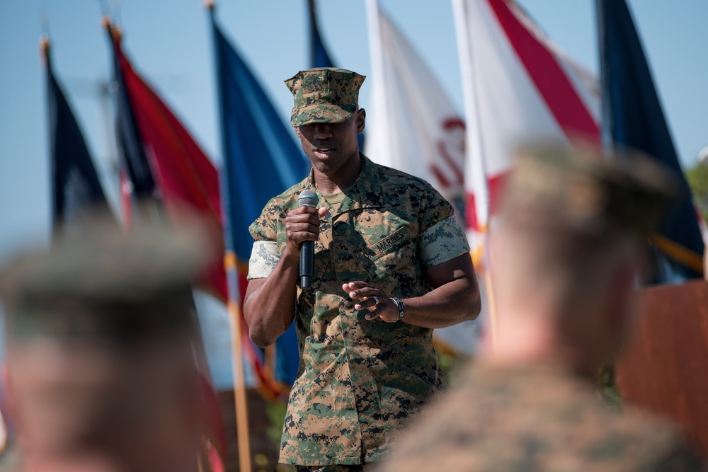 15th MEU Relief and Appointment Ceremony