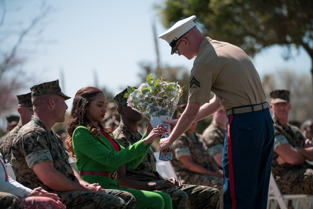 15th MEU Relief and Appointment Ceremony