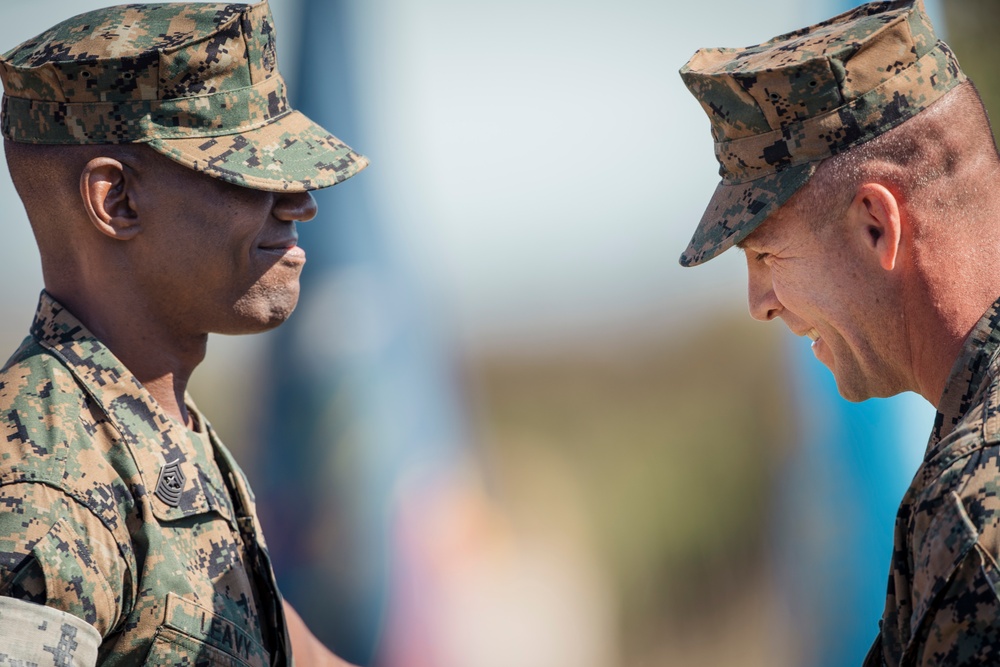 15th MEU Relief and Appointment Ceremony