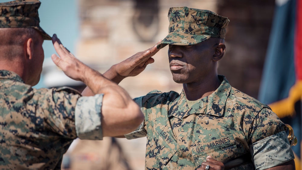 15th MEU Relief and Appointment Ceremony