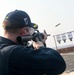 USS Milius (DDG 69) Conducts M4 Carbine Live-Fire Exercise