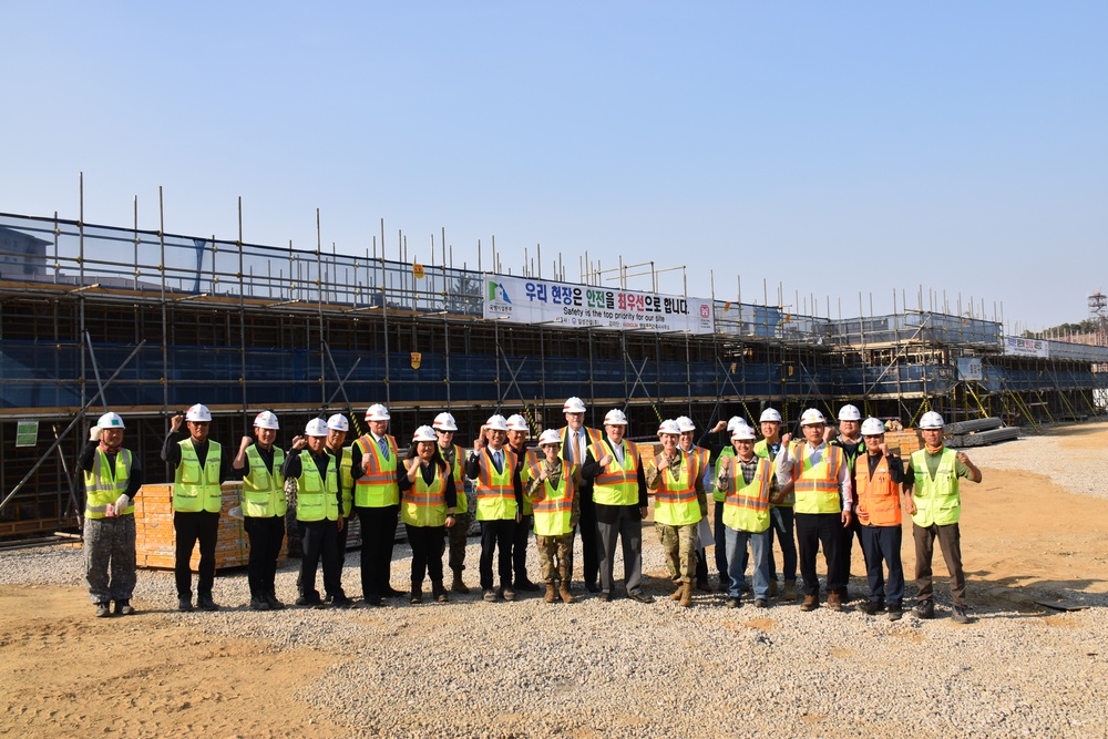 Acting Principal Deputy Assistant Secretary of Defense for Installations tours Child Development Center on Osan Air Base