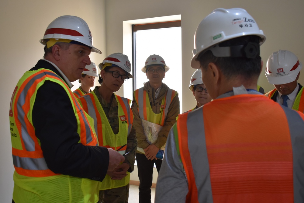 Acting Principal Deputy Assistant Secretary of Defense for Installations tours chapel on Osan Air Base