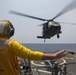 USS Milius (DDG 69) Conducts Flight Quarters with Army Black Hawk Helicopter