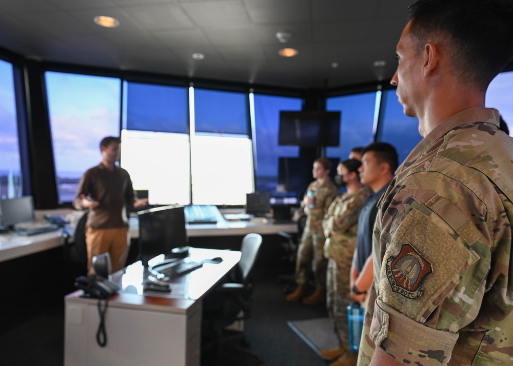 UH AFROTC Det. 175 Visits Hickam Field