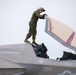 Marines with MAG-12 refuel armed F-35s