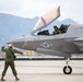Marines with MAG-12 refuel armed F-35s
