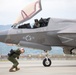 Marines with MAG-12 refuel armed F-35s