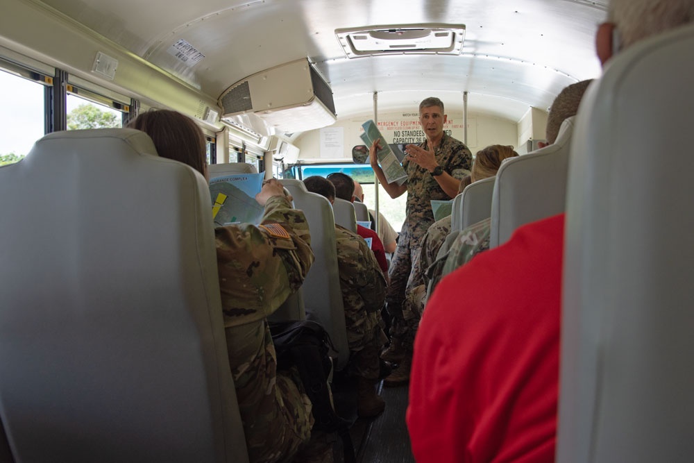 Logistics experts tour military installations on Guam