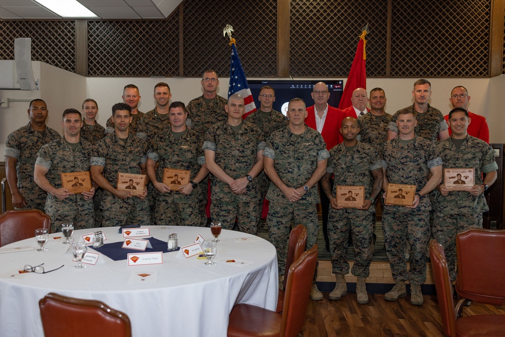 1st MAW CG Recognizes MCAA Award Recipients