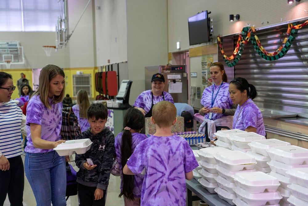 Ikego Elementary Holds Month of the Military Child Picnic