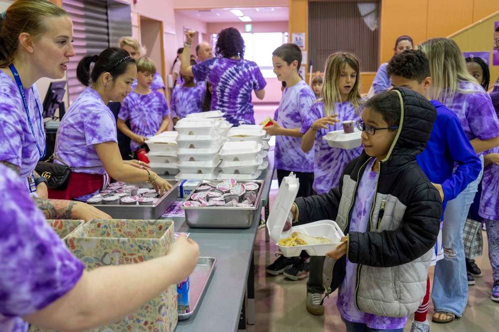 Ikego Elementary Holds Month of the Military Child Picnic