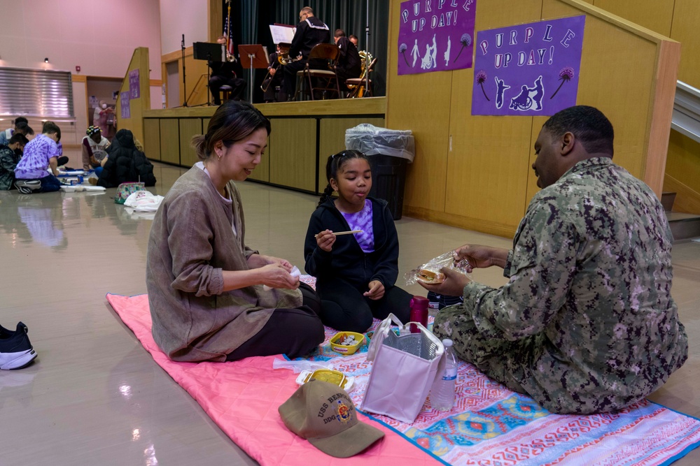 Ikego Elementary Holds Month of the Military Child Picnic