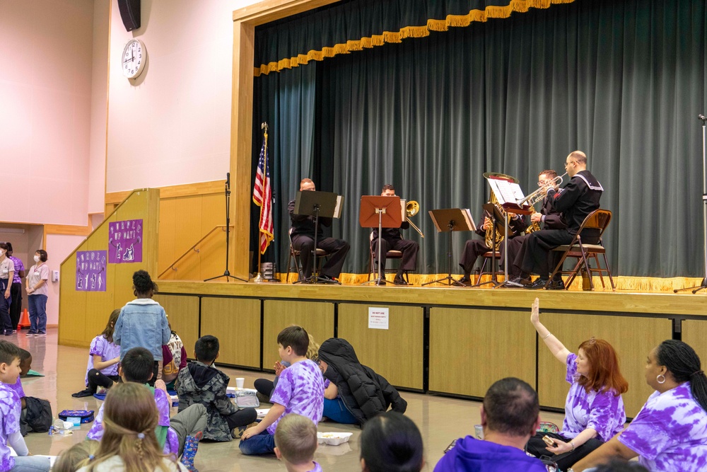 Ikego Elementary Holds Month of the Military Child Picnic