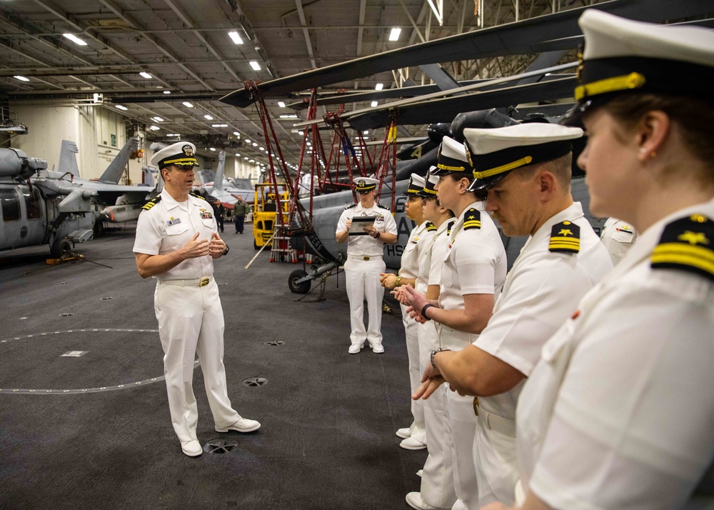 Daily Operations Onboard USS George H.W. Bush (CVN 77)