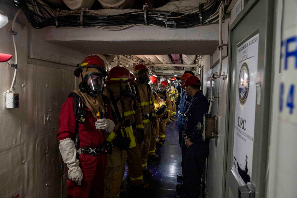 USS George H.W. Bush (CVN 77) Daily Operations