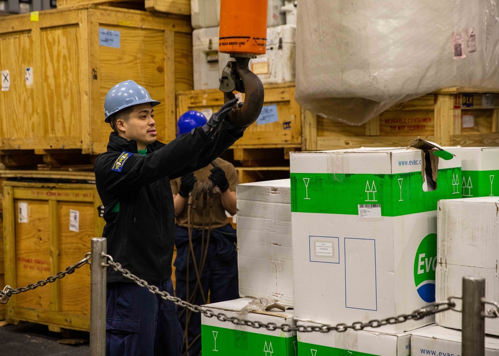 Daily Operations Aboard USS George H.W. Bush (CVN 77)