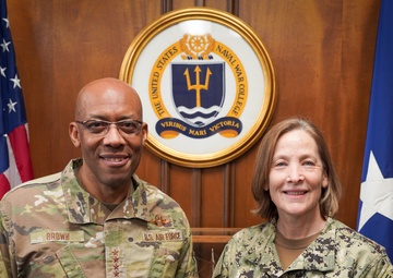 April 4, 2023 – Chief of Staff of the Air Force General Charles Q. Brown Jr. visits NWC