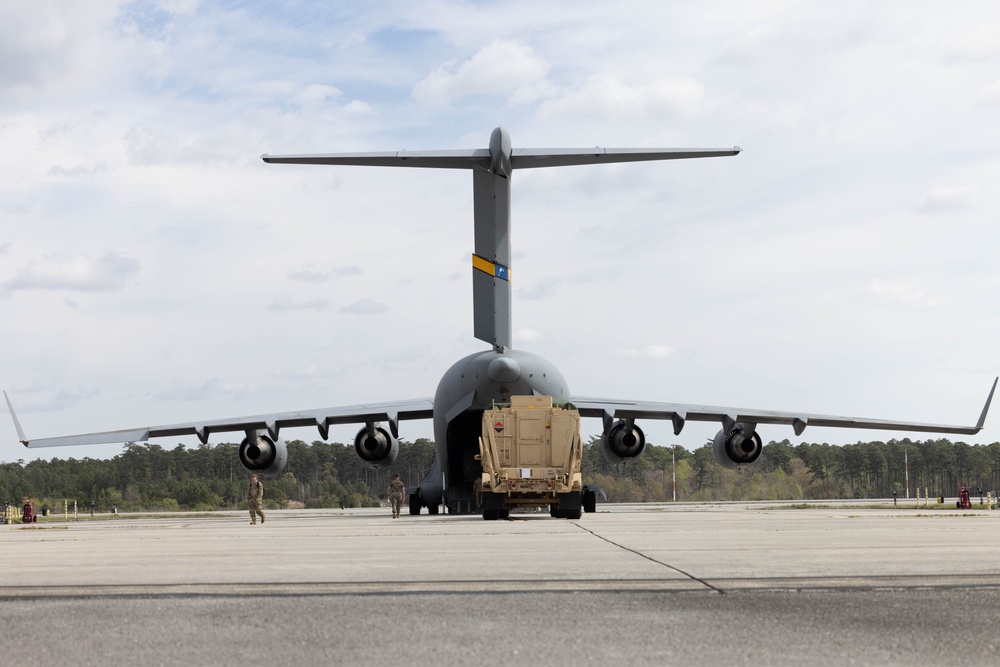 Marine Corps Air Station Cherry Point Facilitates Joint Army-Air Force Operation