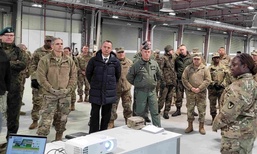 405th AFSB commander provides distinguished visitors, leaders with tour of LTESM-C
