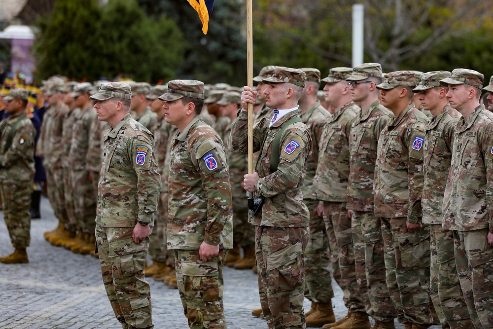 101st ABN/10th MTN TOA Ceremony