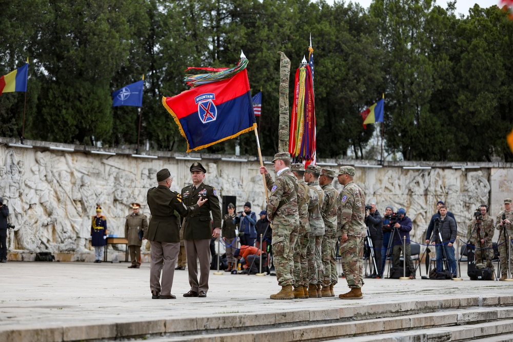101st ABN/10th MTN TOA Ceremony