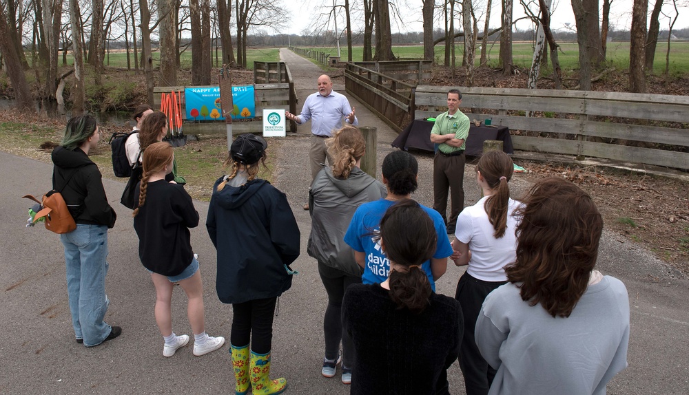 Wright-Patt partners with high school to plant seeds for sustainable future