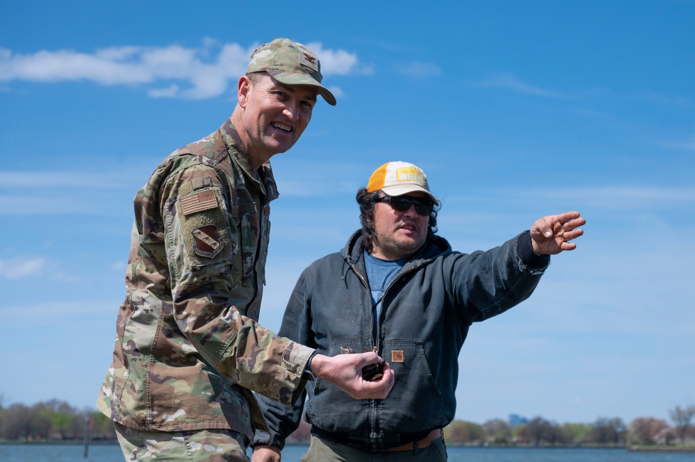 JBAB releases mussels to clean Potomac, Anacostia Rivers