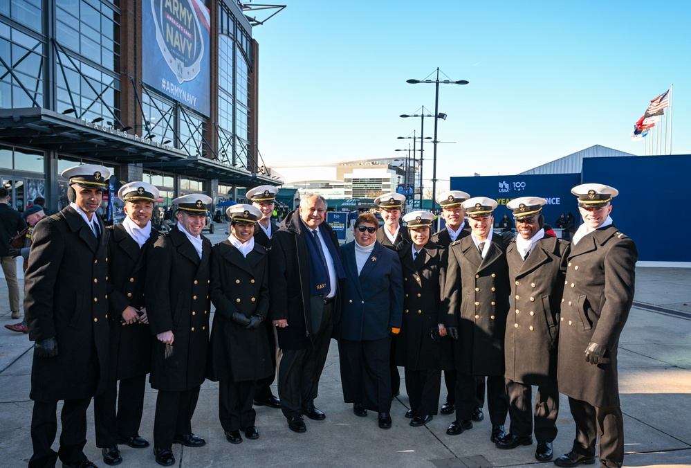 SECNAV Attends 2022 Army-Navy Game