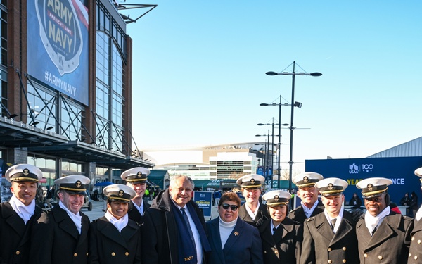 SECNAV Attends 2022 Army-Navy Game