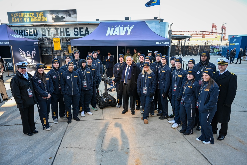 SECNAV Attends 2022 Army-Navy Game