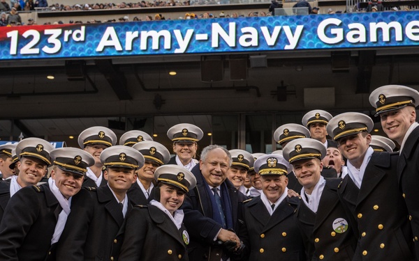SECNAV Attends 2022 Army-Navy Game