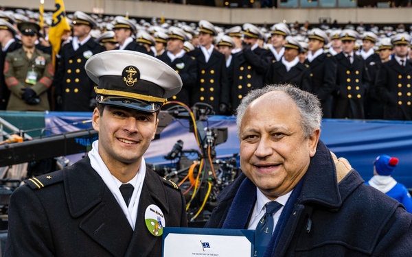 SECNAV Attends 2022 Army-Navy Game