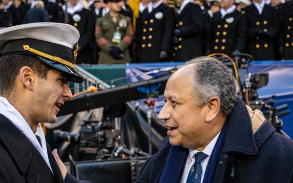 SECNAV Attends 2022 Army-Navy Game