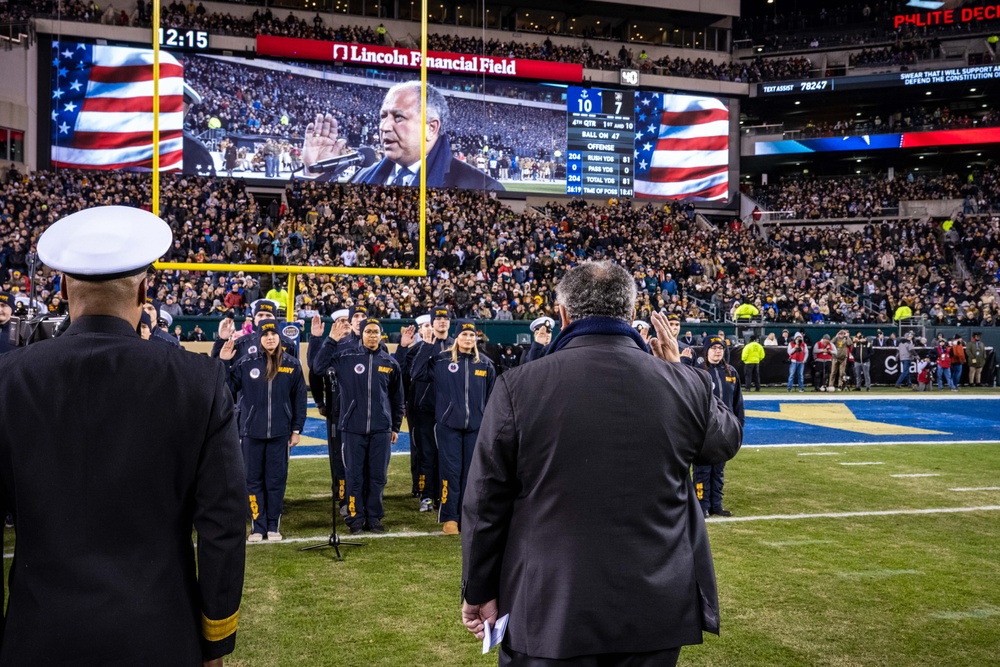 SECNAV Attends 2022 Army-Navy Game