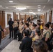 SECNAV Speaks with NJROTC Students from JFK High School