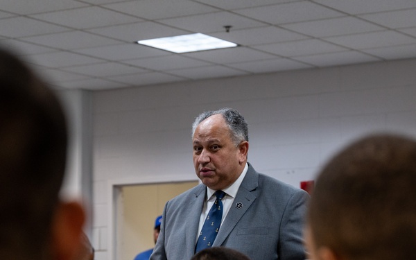 SECNAV Visits RTC Great Lakes