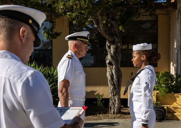 MCI-West Sailor wins Blue Jacket of the Quarter