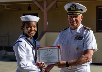 MCI-West Sailor wins Blue Jacket of the Quarter