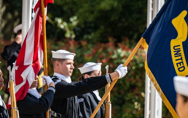 Pentagon Hosts U.S. Navy Birthday Celebration