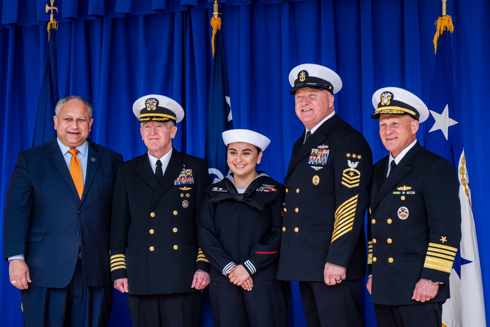 Pentagon Hosts U.S. Navy Birthday Celebration