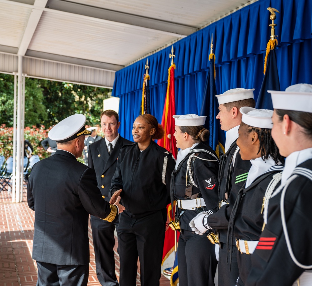 Pentagon Hosts U.S. Navy Birthday Celebration