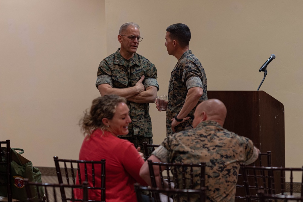 Chaplain of the Marine Corps speaks with I MEF leaders