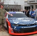 Commissaries spotlighted as JR Motorsports unveils DeCA logo on racing car