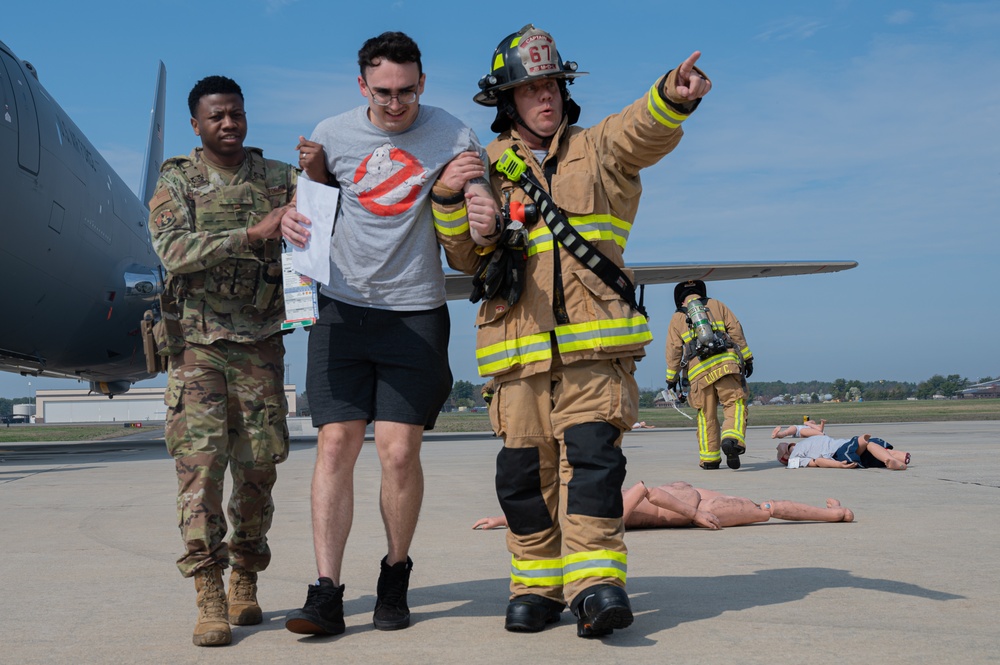 JB MDL conducts aircraft accident exercise