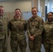 Members of 914th personnel pose for a photo with Chief of Chaplains of the Air Force Chaplain Maj. Gen. Randall Kitchens