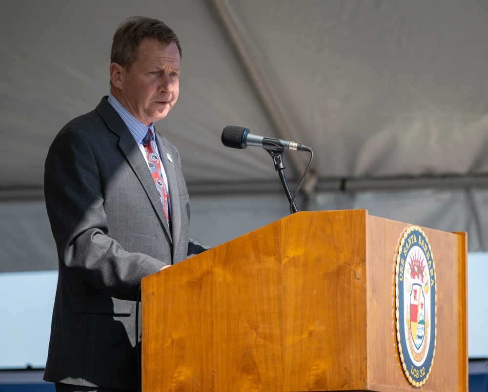 Naval Base Ventura County Hosts Commissioning of USS Santa Barbara (LCS 32) in Port Hueneme, California