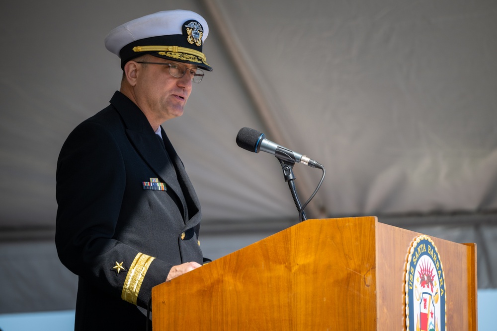 Naval Base Ventura County Hosts Commissioning of USS Santa Barbara (LCS 32) in Port Hueneme, California