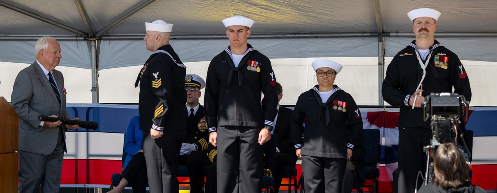 Naval Base Ventura County Hosts Commissioning of USS Santa Barbara (LCS 32) in Port Hueneme, California